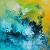 Vibrant Abstract Art Print
Lively abstract artwork featuring a dynamic blend of bold, expressive brushstrokes in vibrant shades of green, blue, and yellow. The painting showcases an energetic, avant-garde aesthetic with layers of contrasting colors and textures.