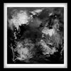 "Shadow Games" - Dramatic Monochrome Abstract Art Print