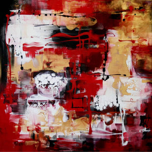 Abstract painting | Land Of Dreams II 34x34"