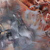Expressive Abstract Art | Earthy Tones, Dynamic Brushstrokes