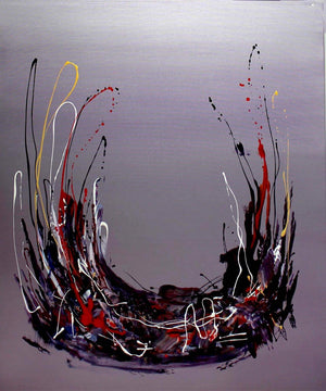 Colorful Abstract Art | Expressionistic Painting on Canvas