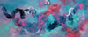 Extra Large Abstract Art | Vibrant Dreamcatcher 30x72"
