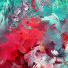 Bold and Vibrant Abstract Art | Dancing In The Rain 100x100cm