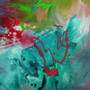 Vibrant Abstract Art | Colorful Brush Strokes on Canvas