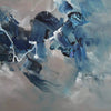 Expressive Abstract Art | Evening Breeze 18x24"