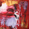 Large Abstract Painting | Courage to Love 32x60"
Vibrant abstract landscape painting with warm, earthy tones and bold, expressive brushstrokes. Captivating modern art piece suitable for home or office decor.